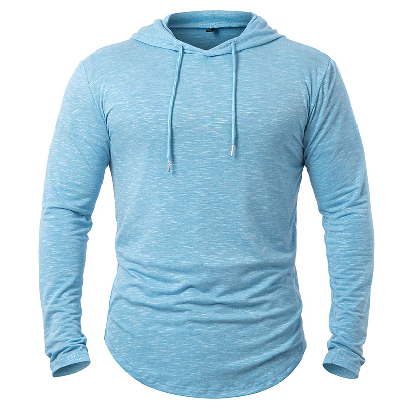 Running Gear Sale - Hoodies atléticos leves masculinos manga longa