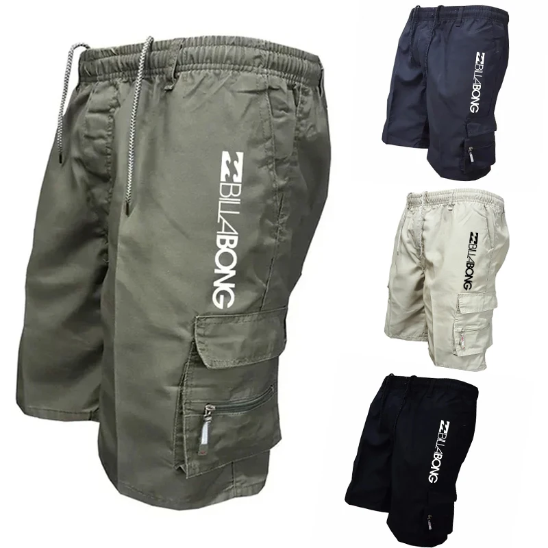 Running Z - Shorts Masculinos Esportivos Multibolsos para Corrida