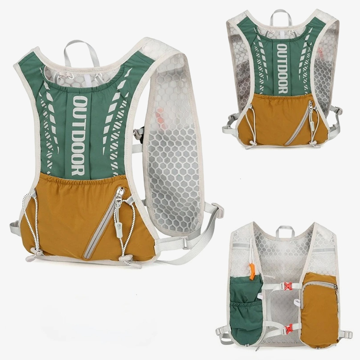 Running Gear For Marathon - Mochila Profissional para Corrida Cross-Country, Bolsa