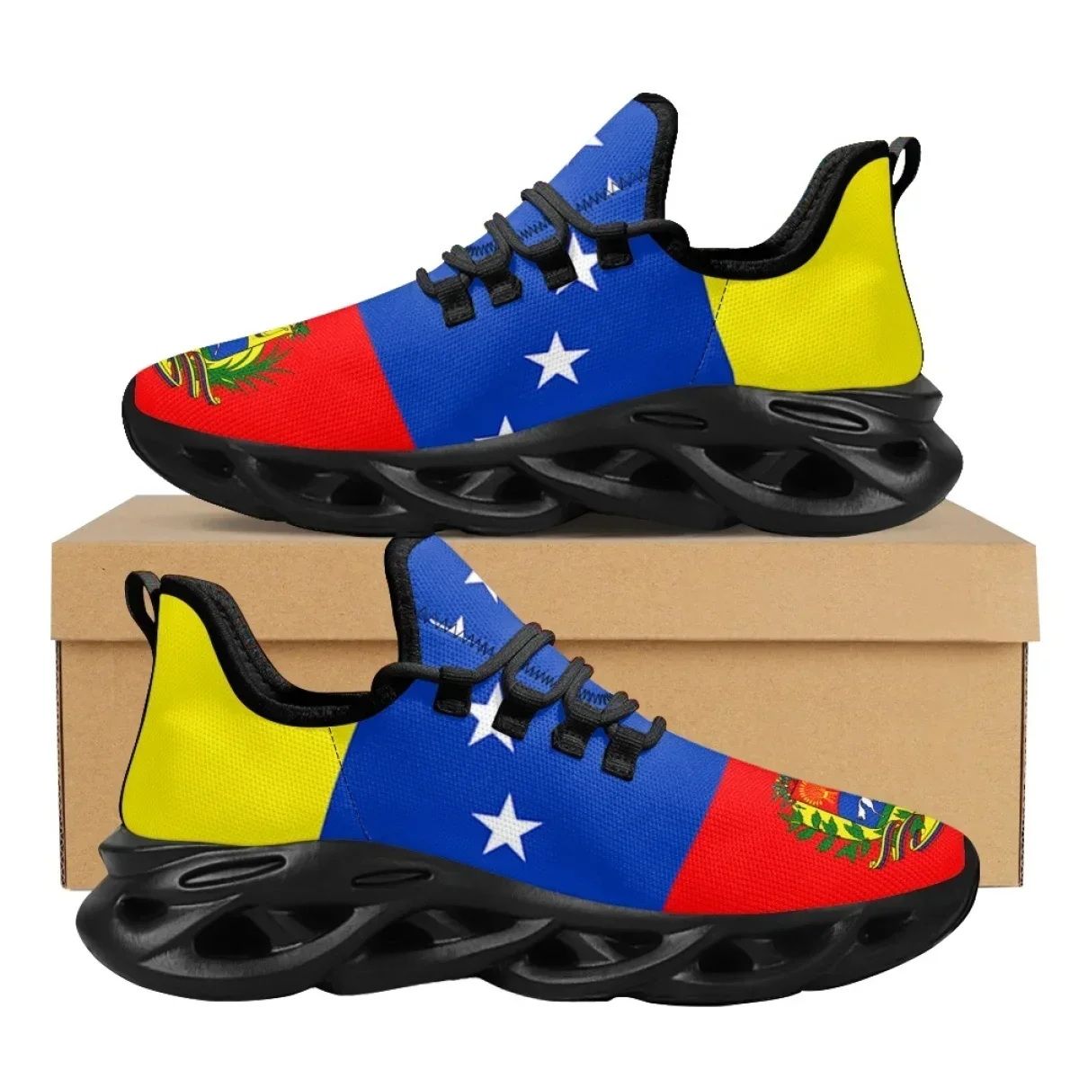 Tênis com Estampa da Bandeira  - Running Gear For Women avaliação e preço