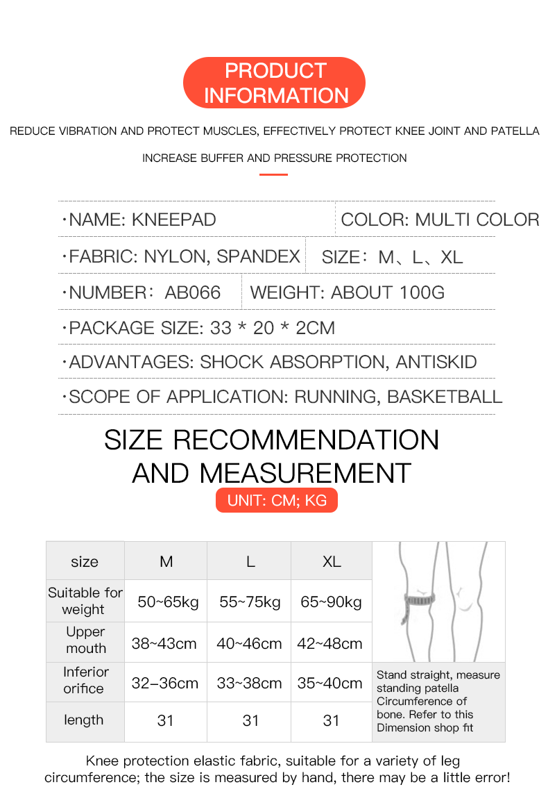   Joelheira Elástica de Silico - Running Gear Sale avaliação e preço