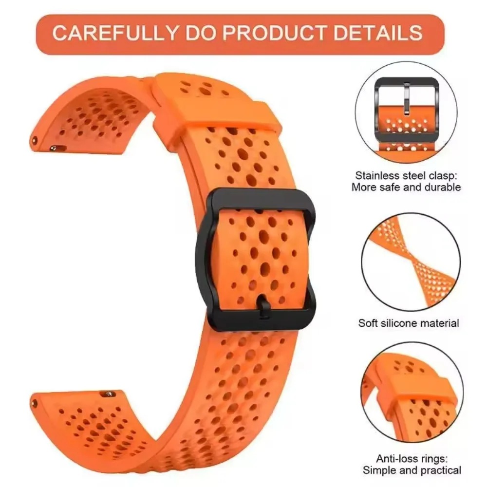 Pulseira de Silicone 20/22mm p - Runners Gear avaliação e preço