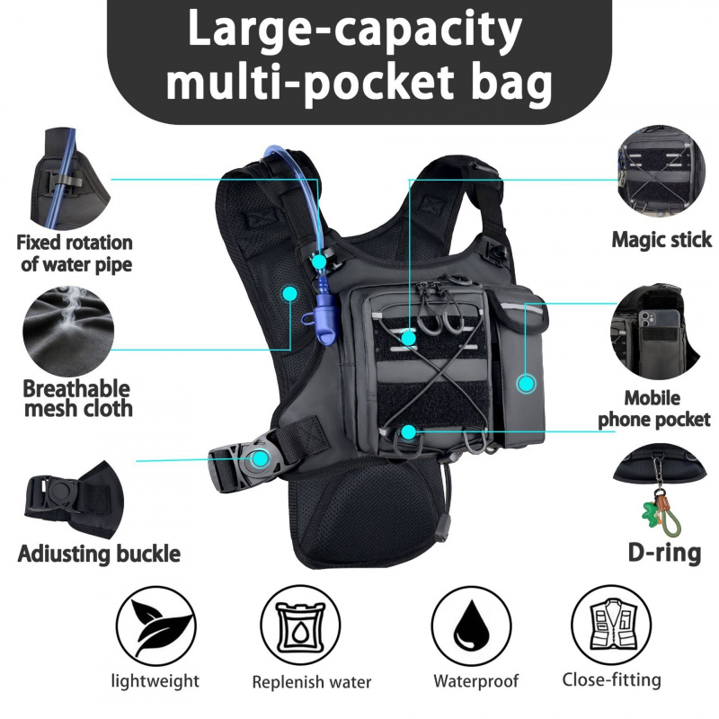 Colete Tático Novo 2026 com Bo - Running Gear Sale avaliação e preço